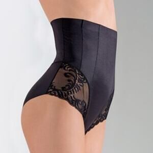 NWOT Sexy Natori FEATHERS HIGH-WAISTED CONTROL TOP BRIEF size Small